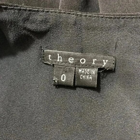 THEORY Black Sleeveless Dress with Pockets Size 0 - Picture 4 of 11